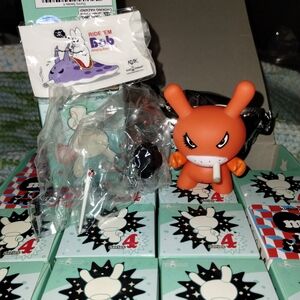 Kidrobot Dunny Series 4 Frank Kozik Clockwork Orange Figure 3" Vinyl 2007 New